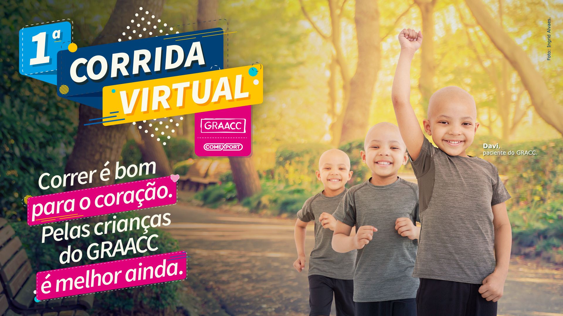 I Corrida Virtual Graacc Ajuda Crianças Com Câncer Graacc