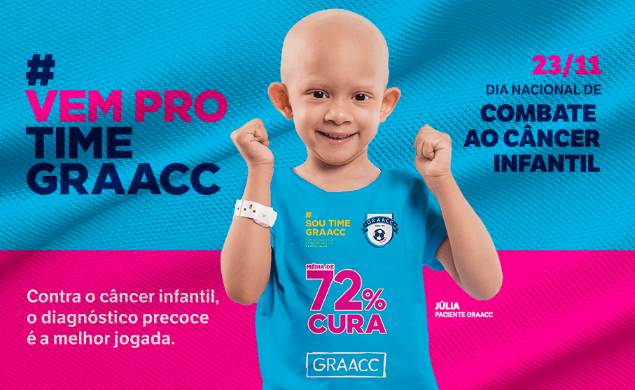 GRAAC deixa personagens carecas em campanha p/ o dia de combate ao câncer  infantil - Blue Bus